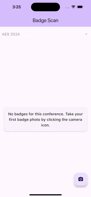 Badge Scan - AI Lead Capture screenshot 1