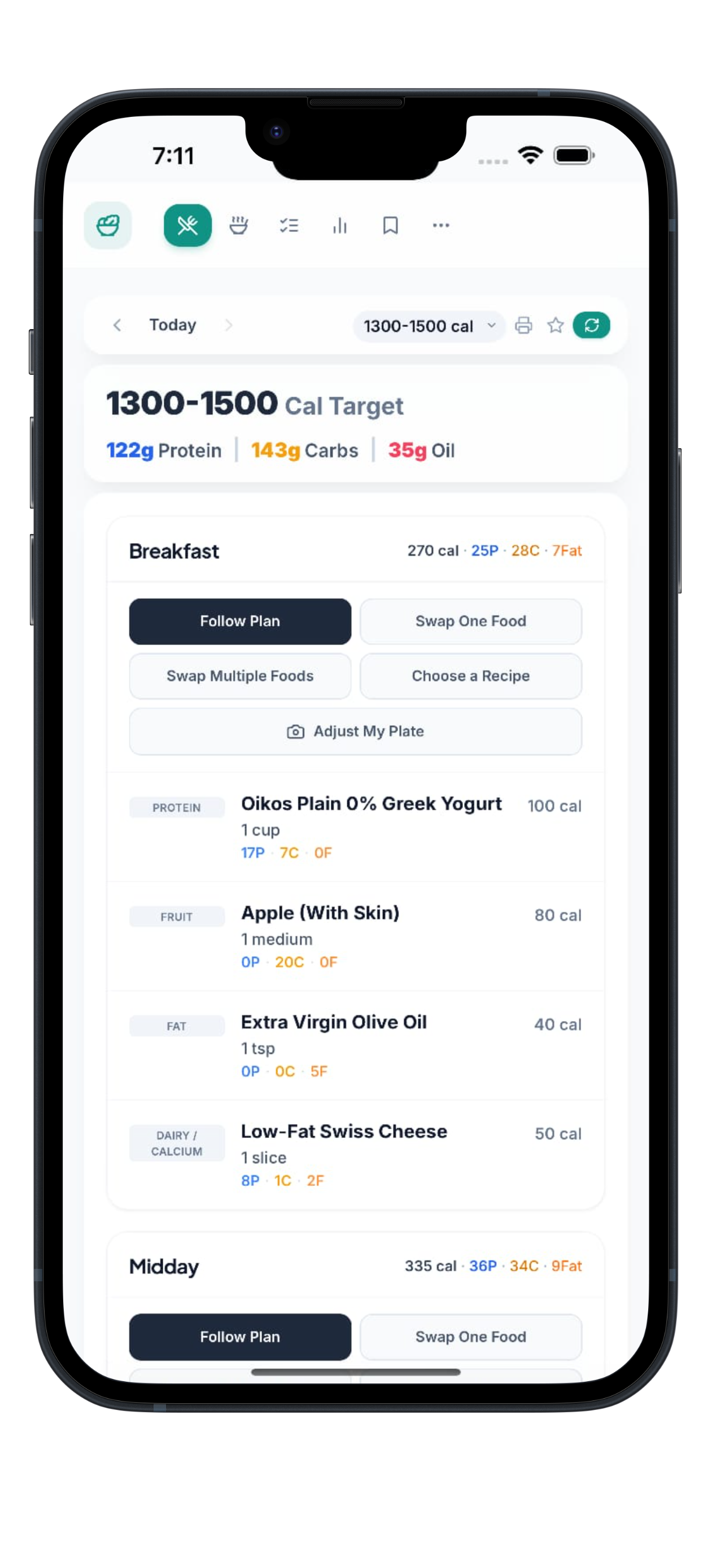 Core Food Swap: High Protein screenshot 4