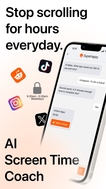 Superhappy Screen Time Blocker