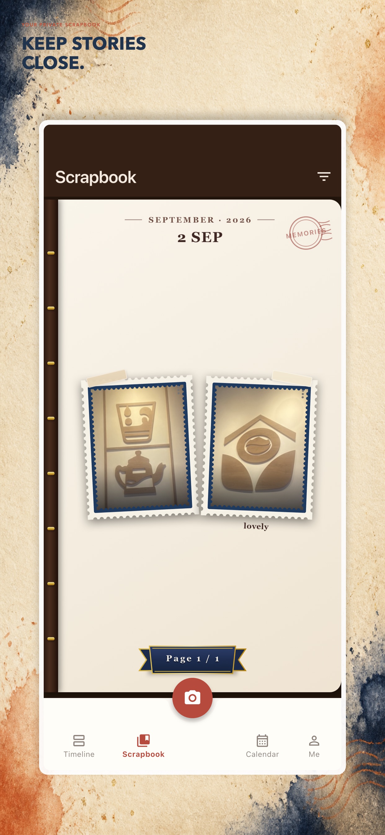 Screenshot 3 of Memento Stamp: Photo Camera