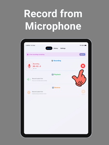 Reverse Singing Challenge Game ipad screenshot 2
