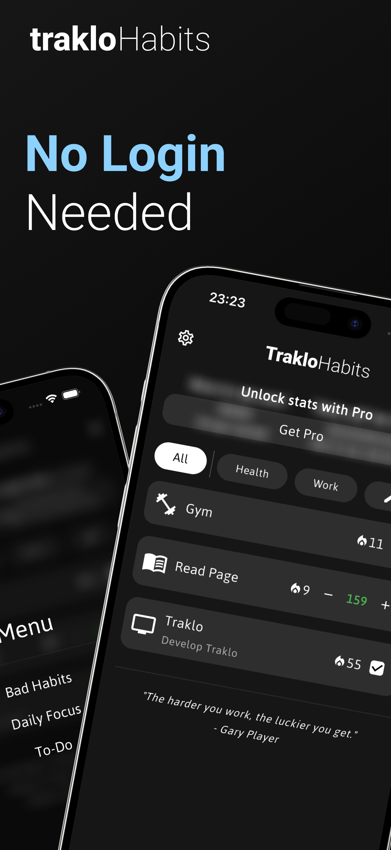 Traklo - Productivity Tracker