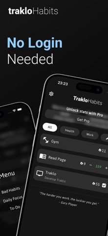 Traklo - Productivity Tracker screenshot