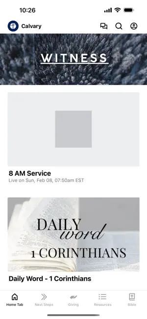 Calvary Wesleyan Delaware screenshot 1