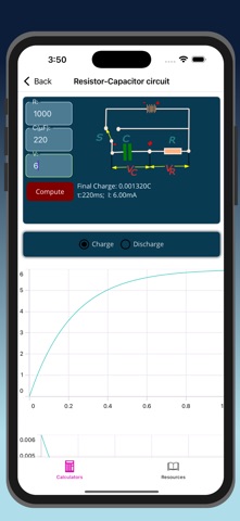 ElectricCalc Pro iPhone screenshot