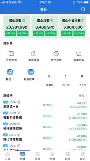 澳門國際銀行證券服務 screenshot 3