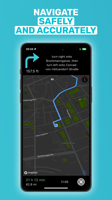 Motobit motorcycle navigation Screenshot