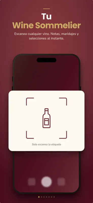 WineSommelier: AI Scan & Pair screenshot 1 of 7