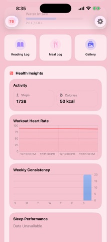 Habit75 screenshot