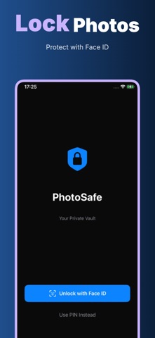 PhotoSafe: Private Photo Vault iPhone screenshot