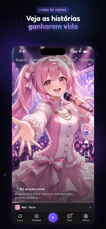 HiWaifu: Chat de personajes IA screenshot 4 of 8