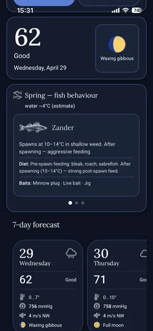 Bite Forecast screenshot 3