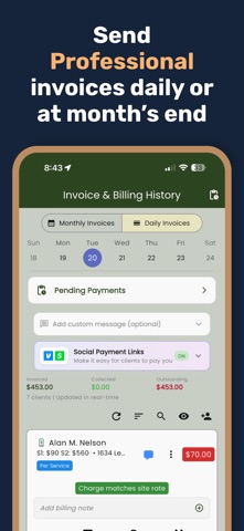 Business Manager 4 Home Pros iPhone screenshot
