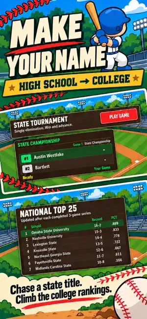 Baseball Career: Road to Pro screenshot 2