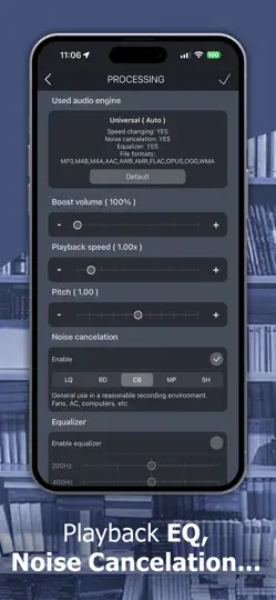 Скриншот ListenBook Pro: Book Player на iPhone 6