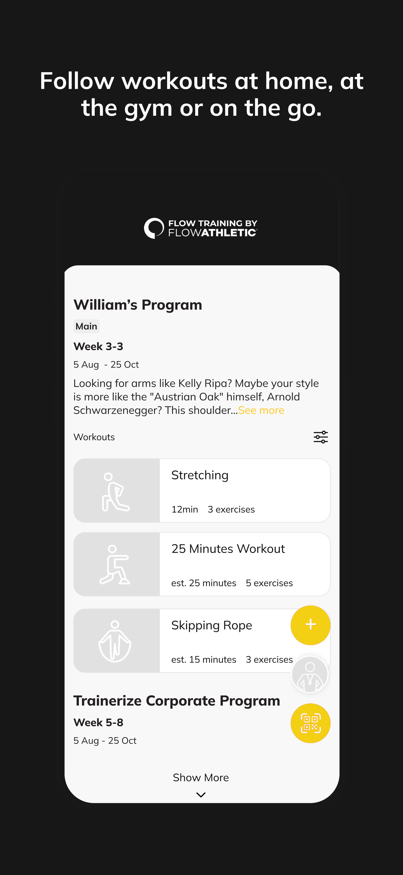 Flow Training by Flow Athletic screenshot 5