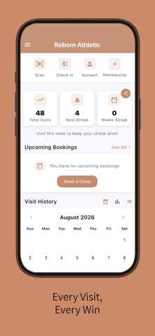 Reborn Athletic iPhone screenshot