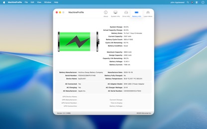 MachineProfile screenshot 3