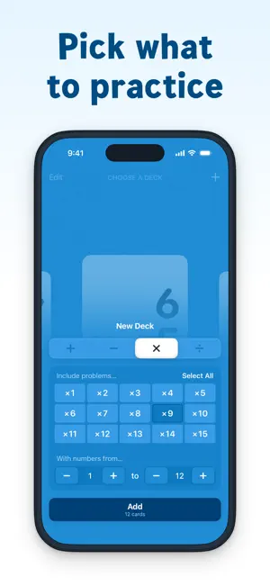 Mini Mathcards screenshot 3