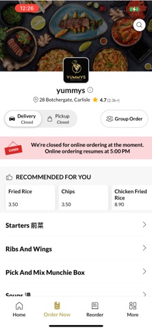 Yummys screenshot