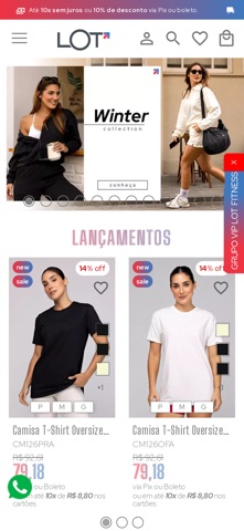 Lot Fitness iPhone screenshot