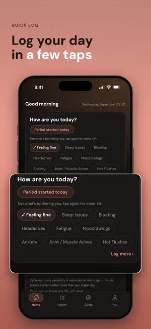 Whuman: PCOS & Period tracker screenshot 3