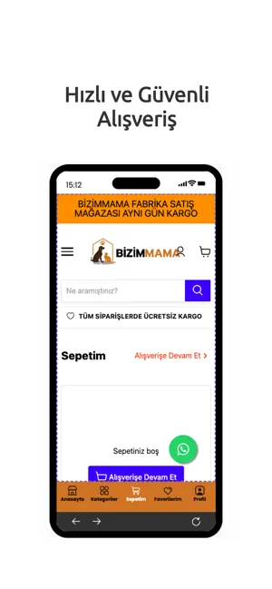 BİZİMMAMA screenshot 2