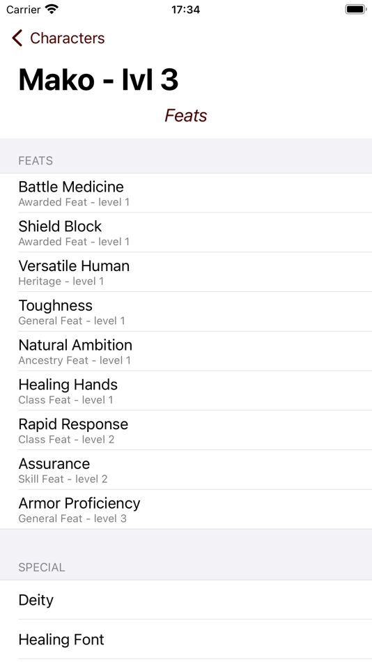 #5. Pathfinder Pocket (iOS) 由: Erick Marquez