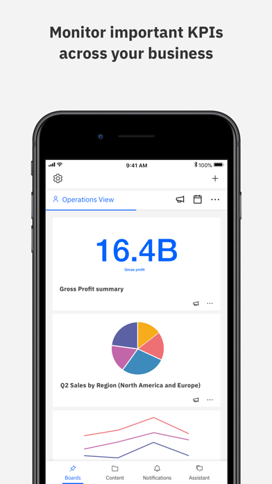 Screenshot #1 pour IBM Cognos Analytics