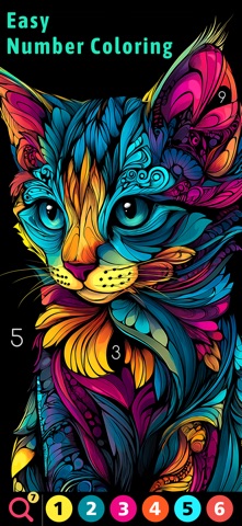Ink: Zen Adult Color by Number iPhone screenshot