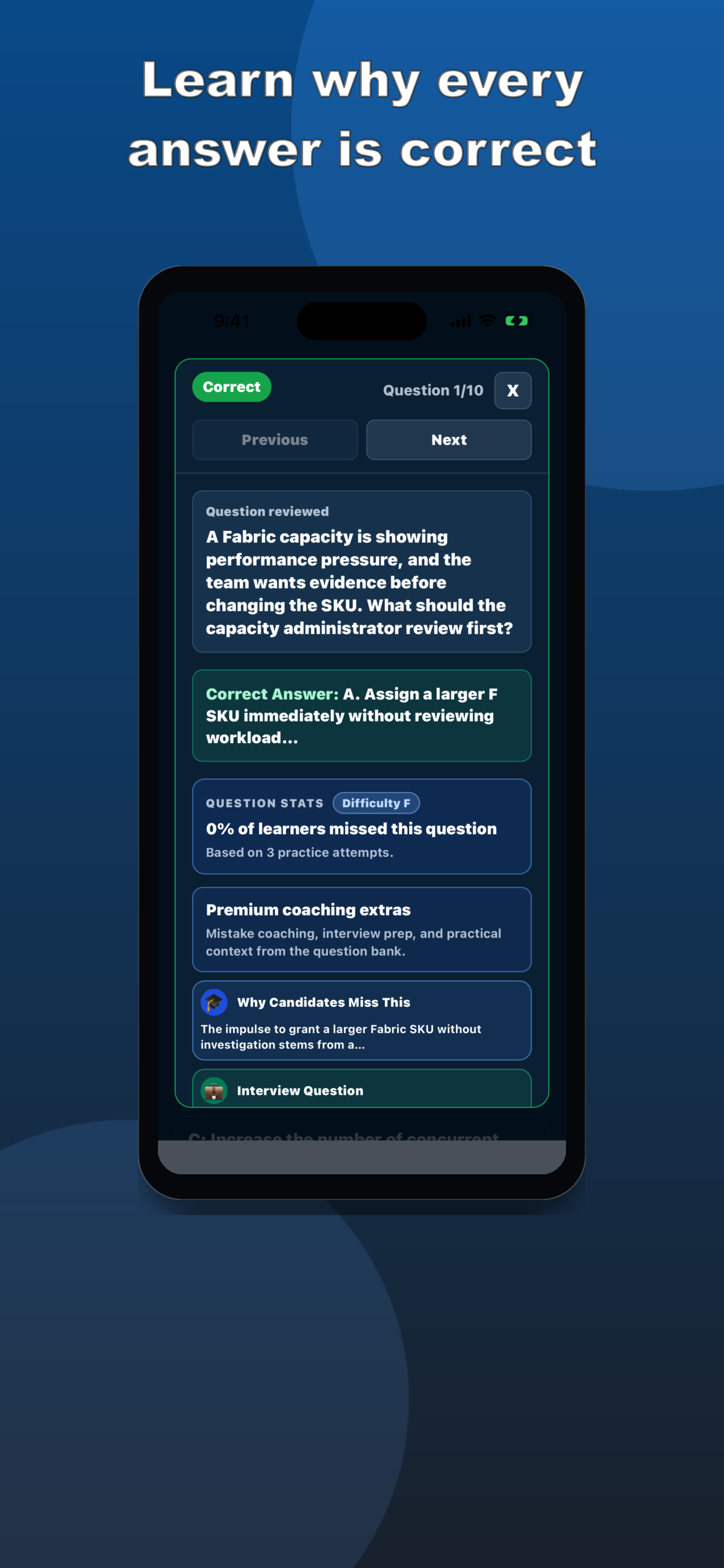 DP-700 Practice Test screenshot 2
