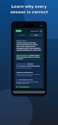 DP-700 Practice Test Screenshot 2 of 8