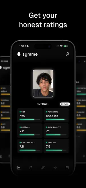 Symme: Face Rating & Analysis screenshot 1