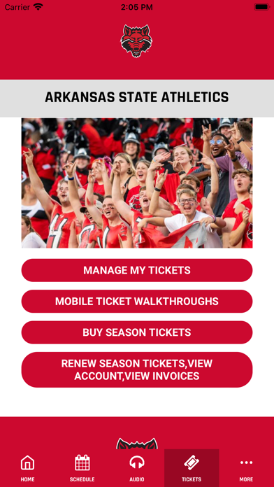 A-State Athletics Screenshot