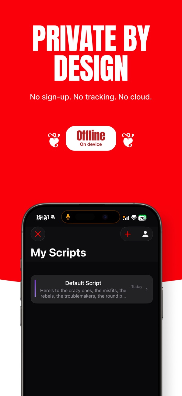 Teleprompter X screenshot 6