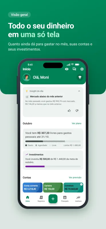 Monely: Controle Financeiro screenshot 1 of 8