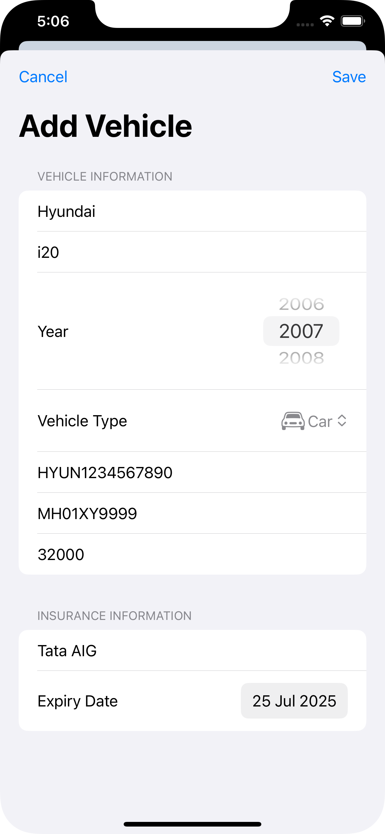 AutoLog Pro — Vehicle Manager