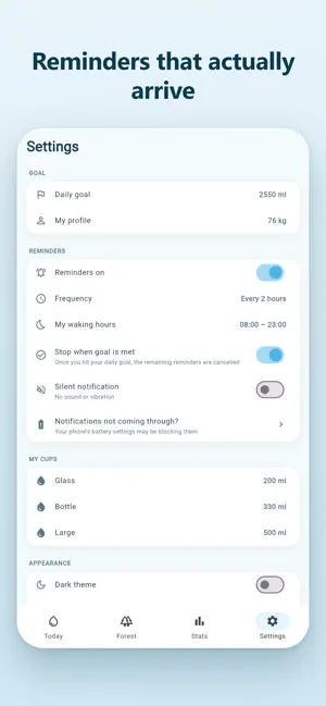 Sipling: Water Tracker screenshot 4
