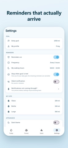Sipling: Water Tracker Screenshot 4 of 5