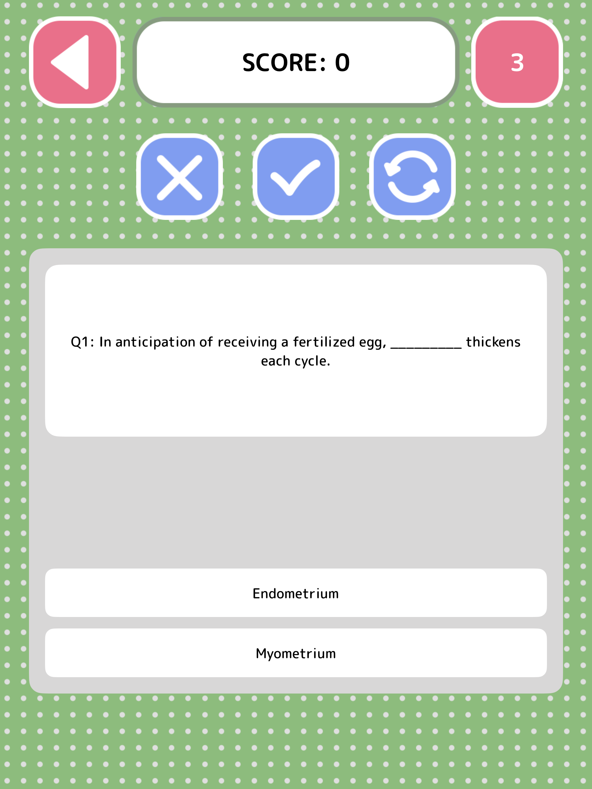Science Quiz - Game