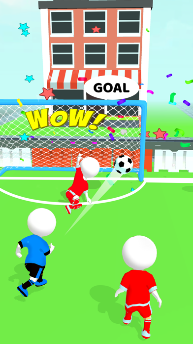 Screenshot 1 of Kick the Ball Soccer Games App