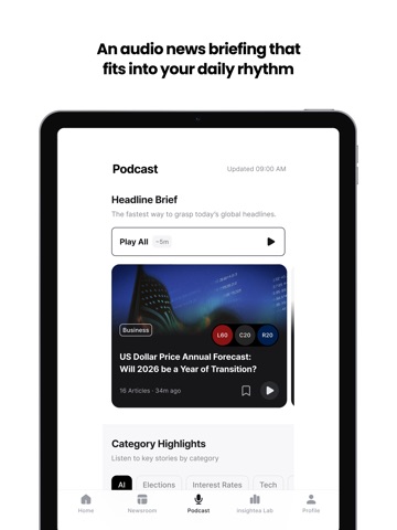 insightea iPad screenshot