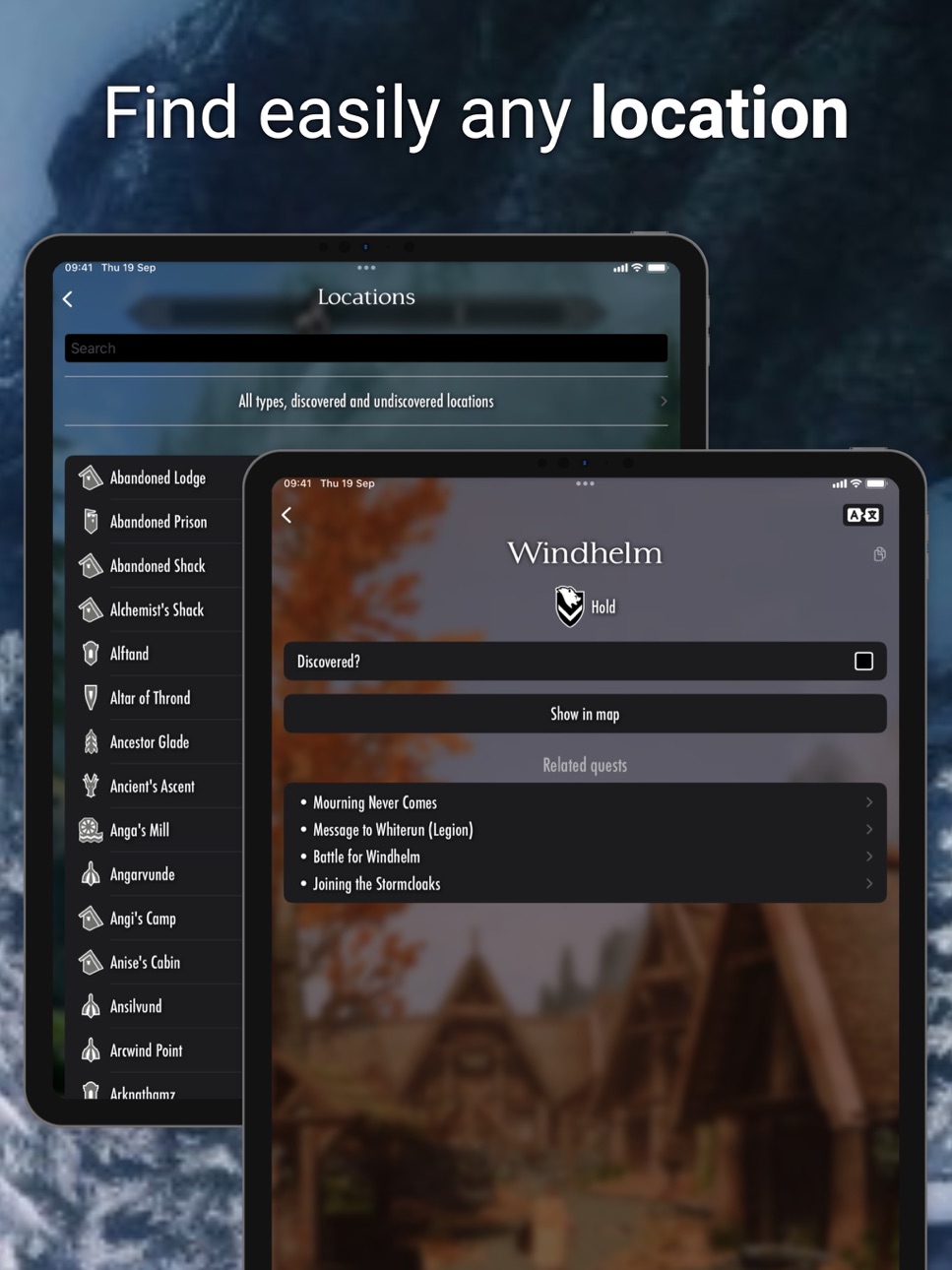iPad screenshot