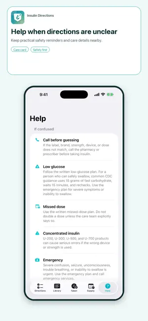 Insulin Directions screenshot 4