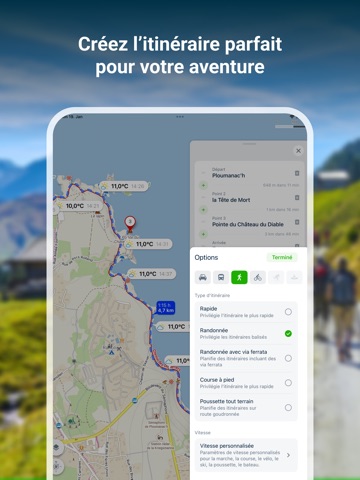Mapy.com: Cartes Offline & GPS iPad screenshot 6