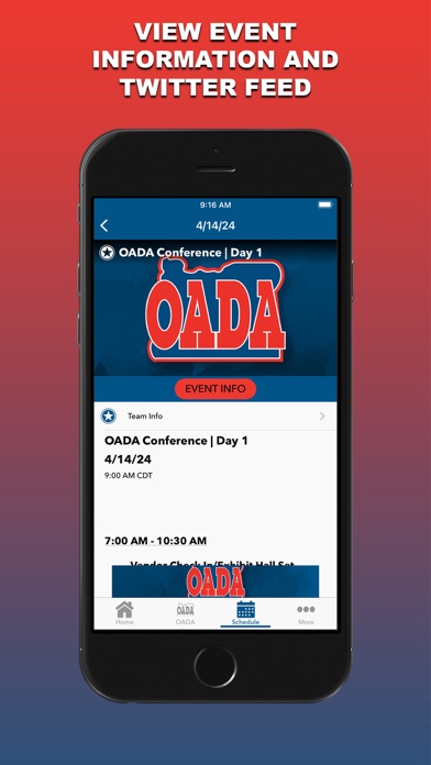 OADA - Oregon AD Association Screenshot