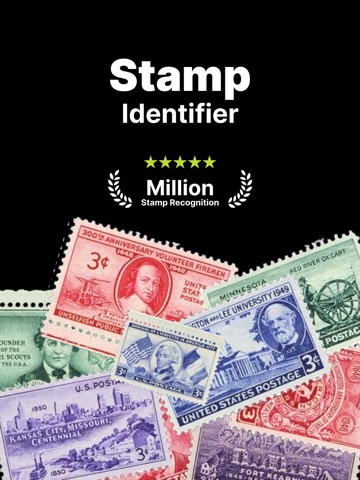 Postage Stamp Value Identifier iPad screenshot