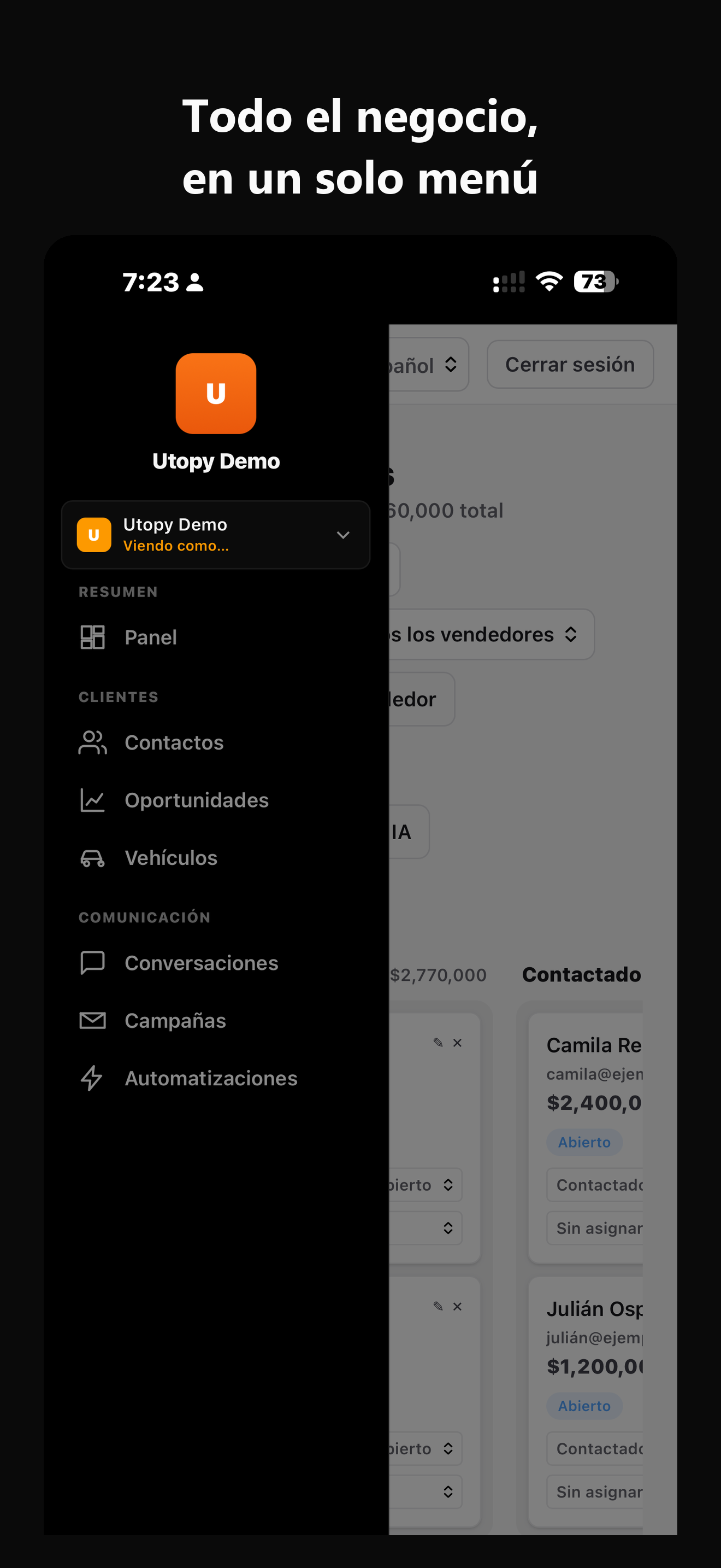 Utopy screenshot 4