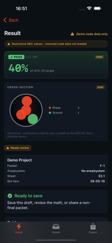 TrueFill: Conduit Fill iPhone screenshot