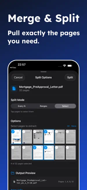 ZapPDF: Merge, Split & Edit screenshot 2